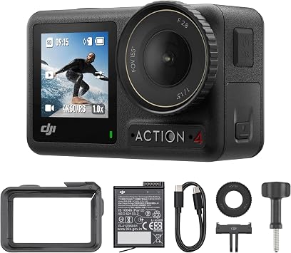 DJI Osmo Action 4 Essential Combo waterproof action camera