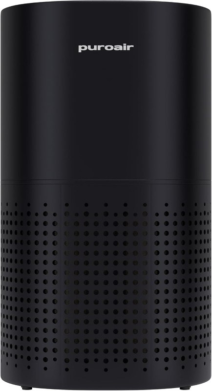 PuroAir 240 HEPA Air Purifiers for Home Pets Air Cleaner up to 1,000 Ft² - HEPA Filter + CarbonTech up to 500X Stronger - Cleans Air Fast - Auto, Sleep Modes Air Purifiers for Bedroom, Office, Dorm