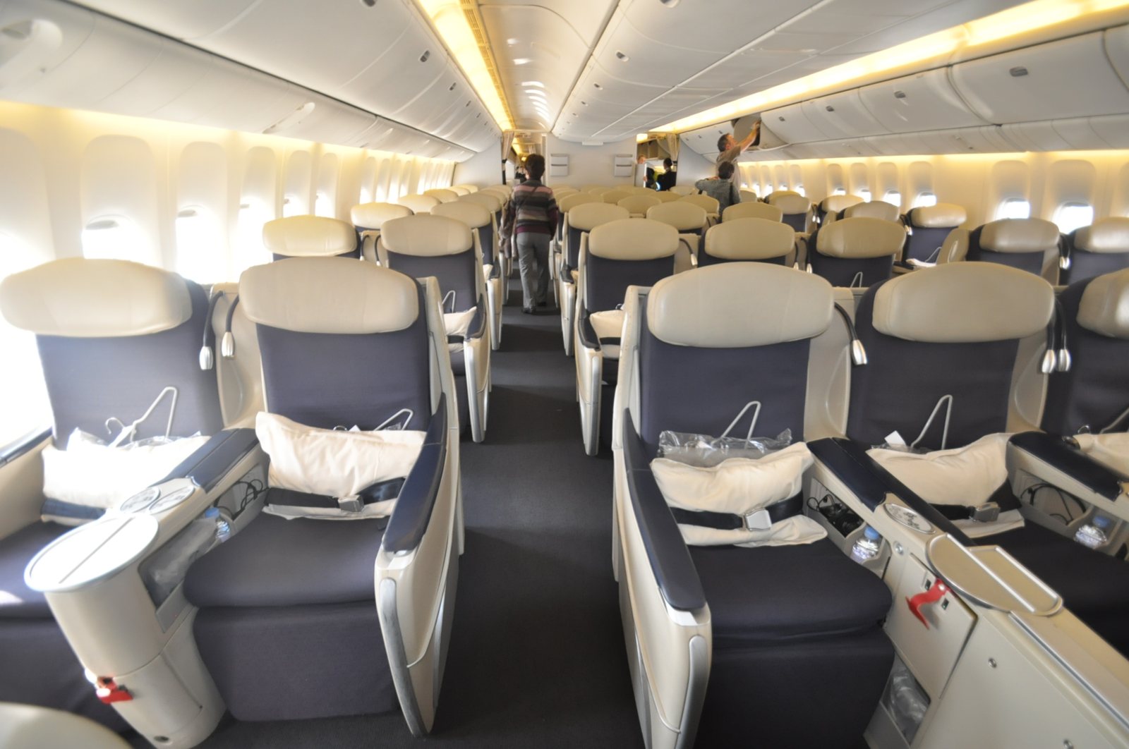 Air France business-class seat