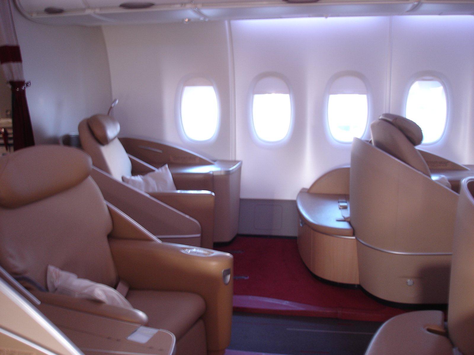 Air France first-class suite