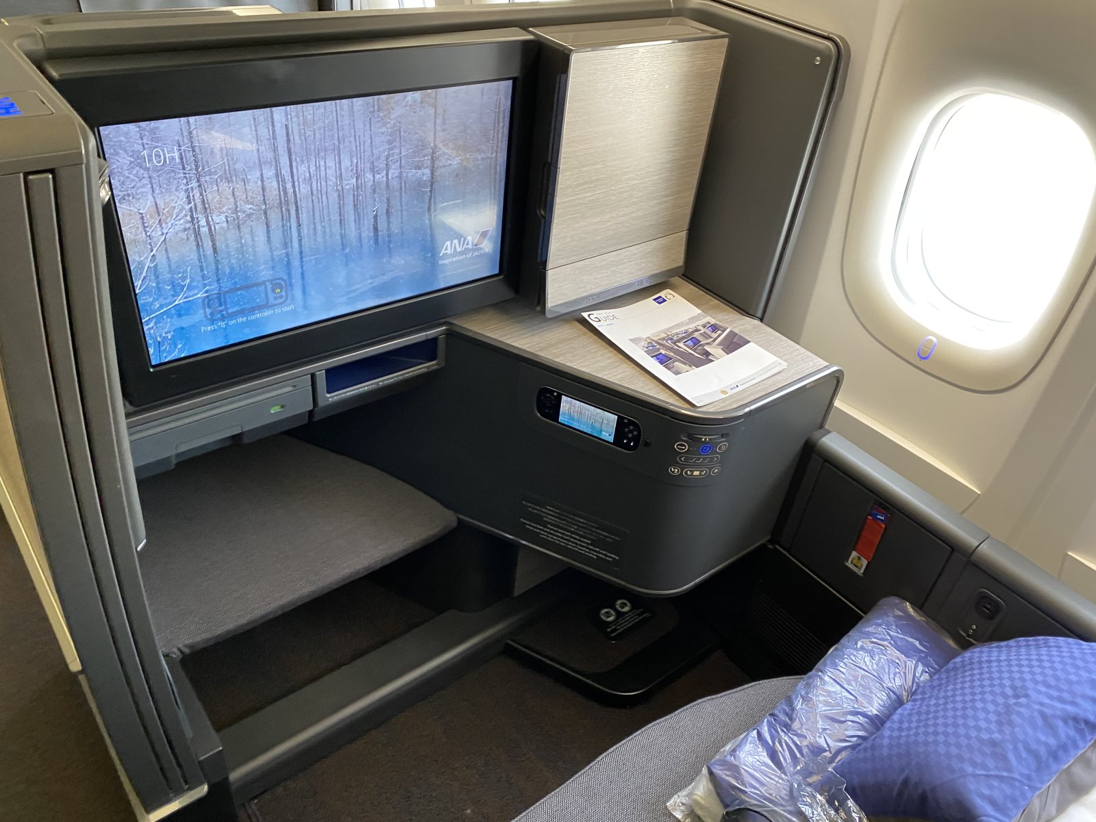 ANA All Nippon Airways business-class seat
