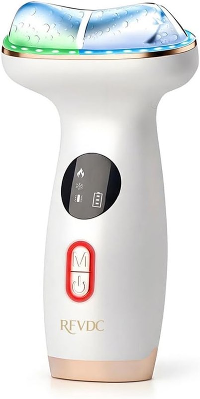 Cold Heated Electric Gua Sha Facial Tool, Depuffing Wand for Puffiness
