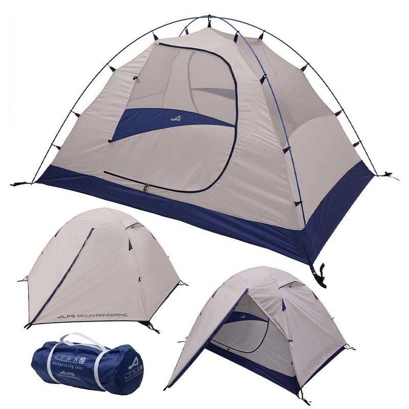 ALPS Mountaineering Lynx 2-Person Backpacking and Camping Tent Easy Setup, Weatherproof, Spacious & Ventilated Camping Tent/Lightweight