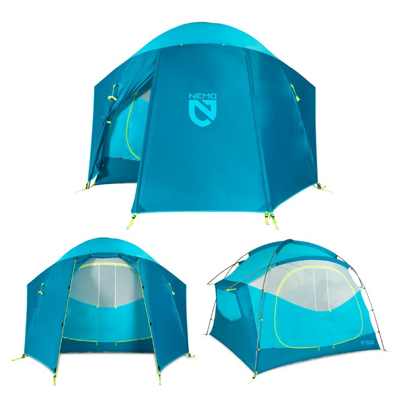 NEMO Equipment Aurora Highrise Car Camping Tent - Atoll/Oasis - 4P
