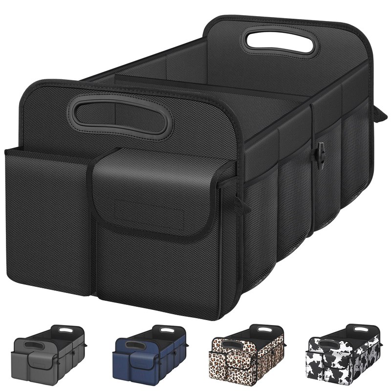 Femuar Car Trunk Organizer-Collapsible Car Storage for Suv/Jeep/Sedan