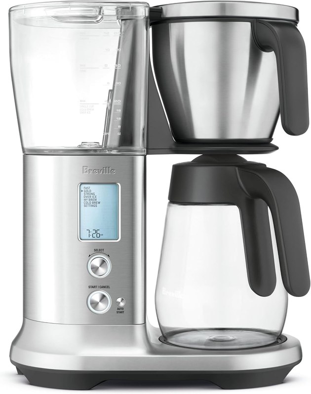 Breville BDC400BSS Precision Brewer Glass Carafe, Brushed Stainless Steel | Brew your coffee 6 ways with Gold, Fast, Strong, Iced, Cold Brew, and My Brew modes | 60 fl oz capacity