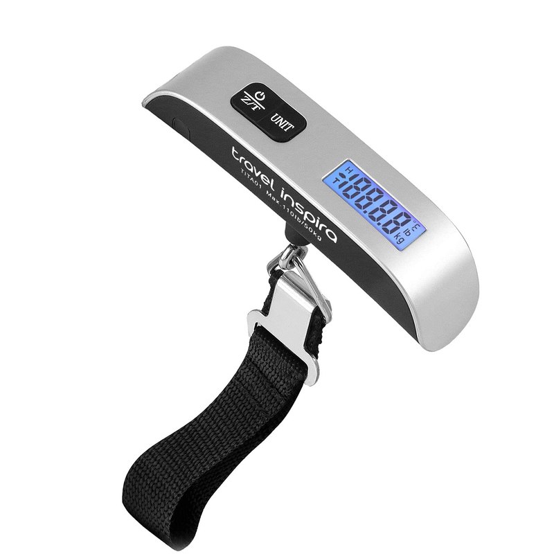 travel inspira Luggage Scale Digital Suitcase Weight Scale for Travel