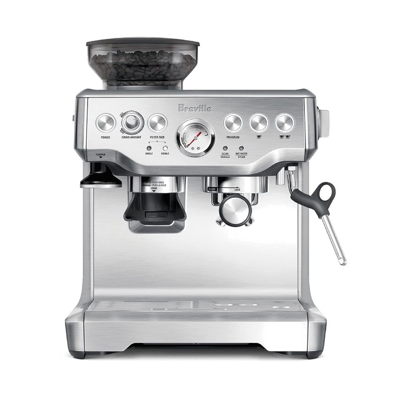 Breville BES870XL Barista Express Espresso Machine, Brushed Stainless Steel | Craft café-q