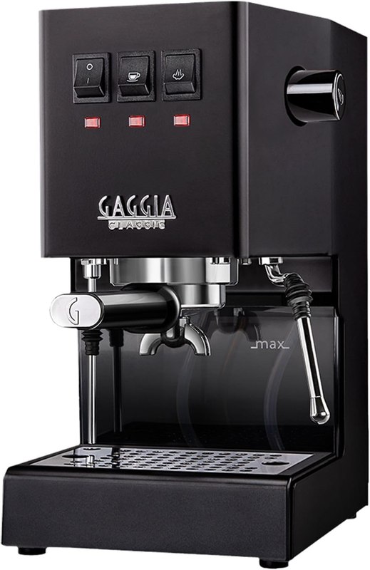 Gaggia RI9380/49 Classic Evo Pro Espresso Machine, Thunder Black, Small
