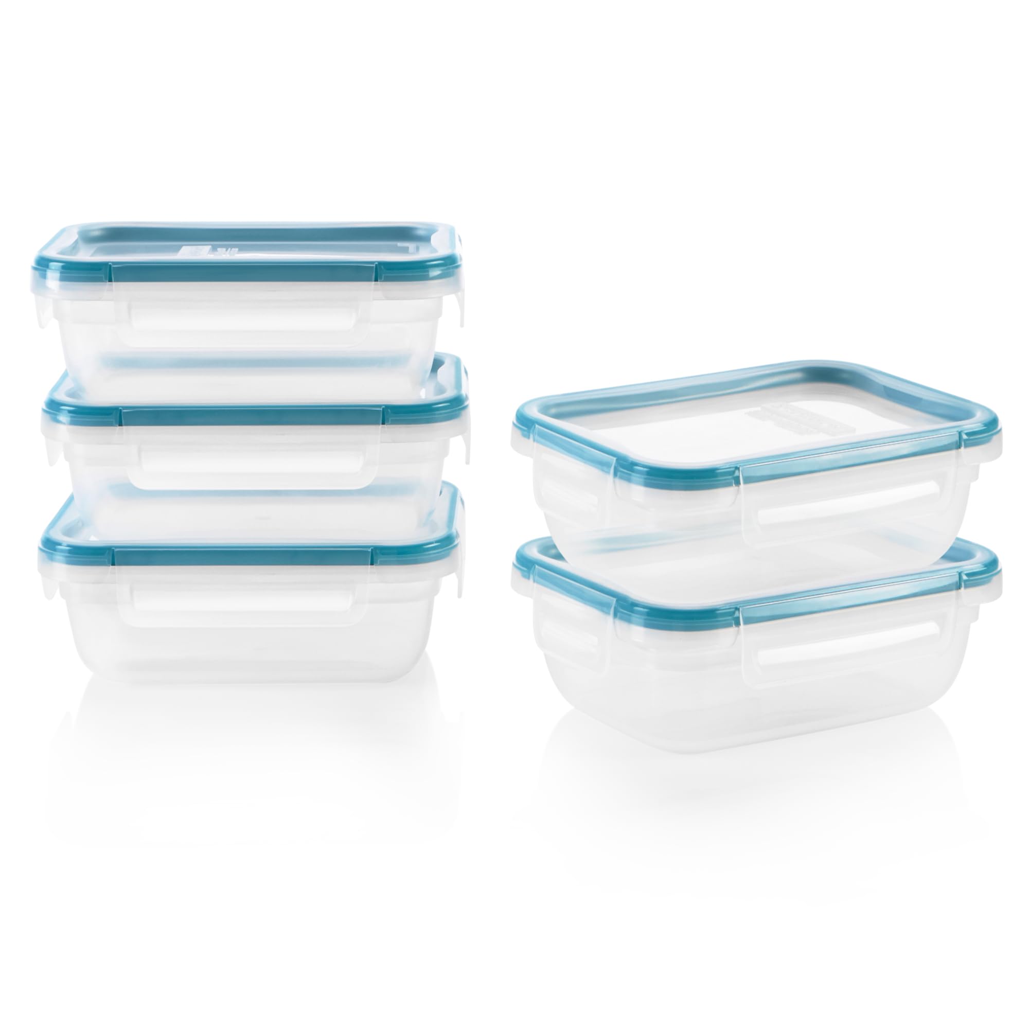 Snapware Plastic Total Solution 5-Pack 3-Cup Food Storage Containers