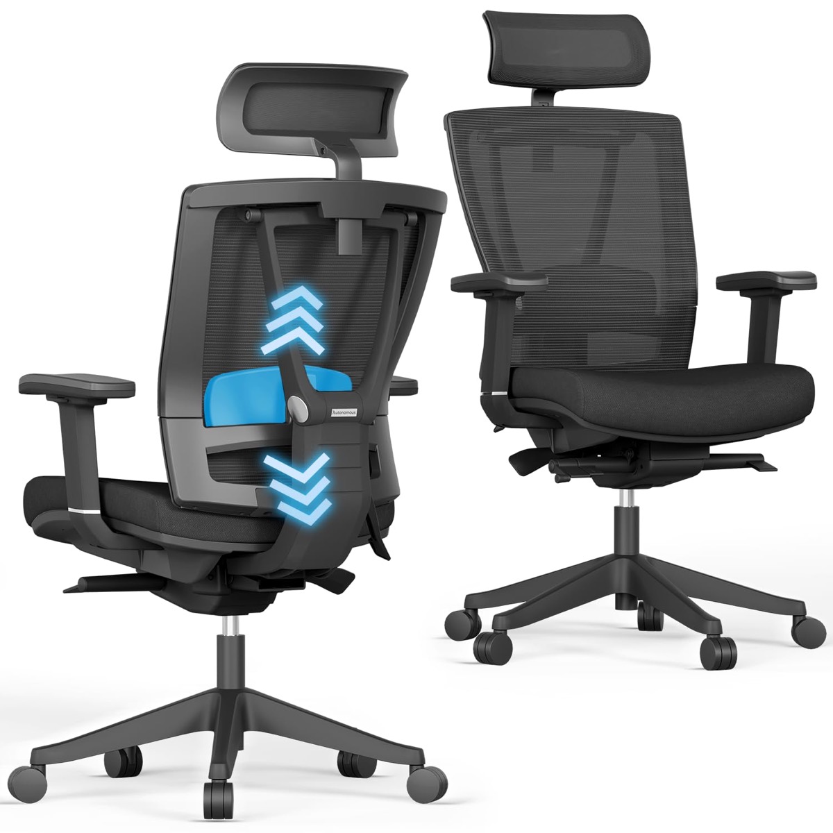 Autonomous ErgoChair Pro ergonomic chair, product photo.