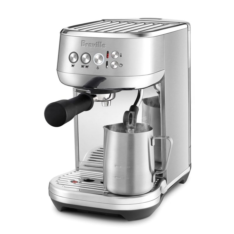 Breville BES500BSS Bambino Plus Espresso Machine, Brushed Stainless Steel