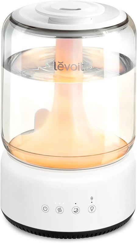 Levoit Humidifiers for Bedroom 4.2L Top Fill for Large Room, NeoClassic 450 | 42H Runtime,
