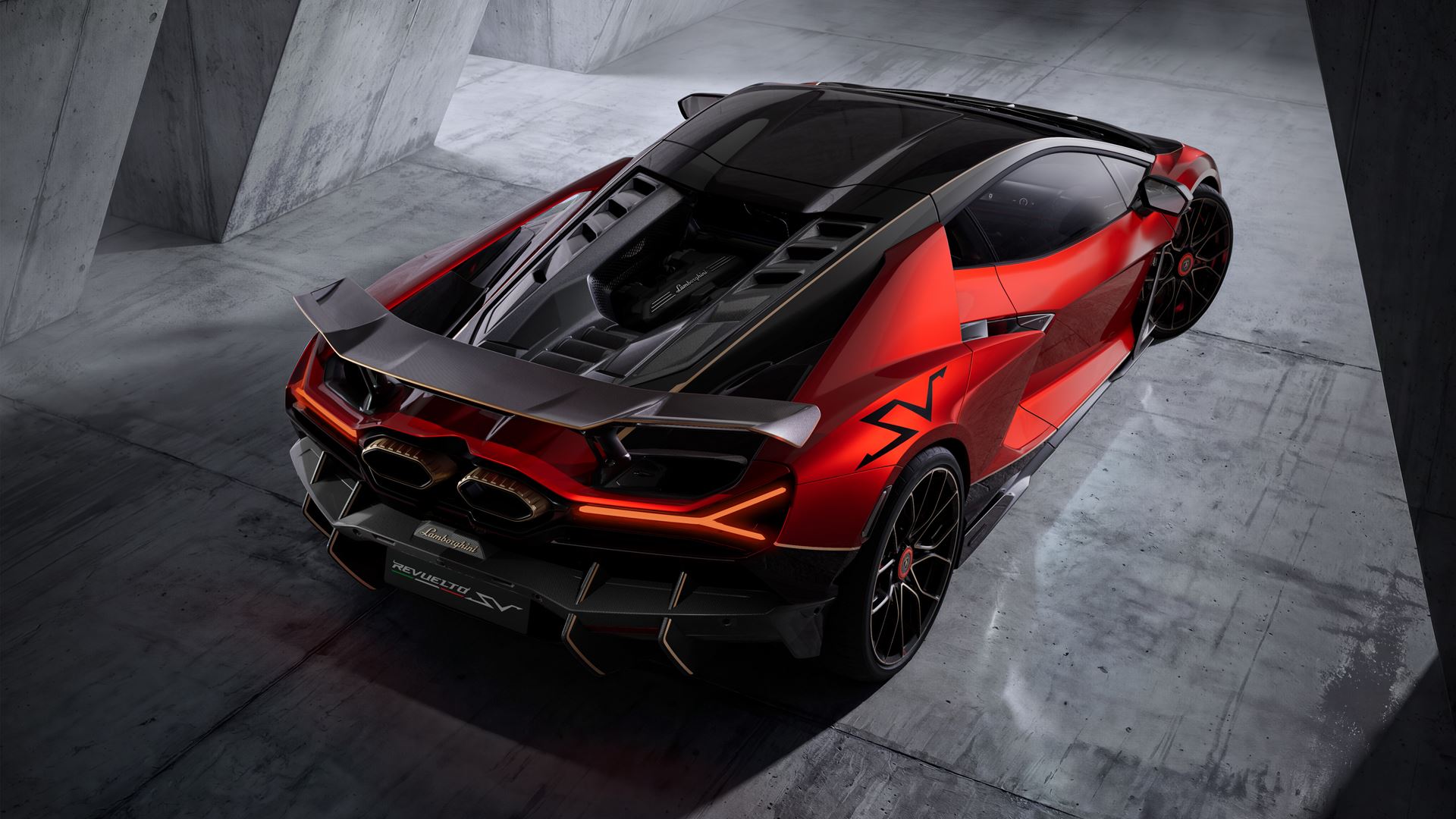 Lamborghini Revuelto SV, wheel detail.