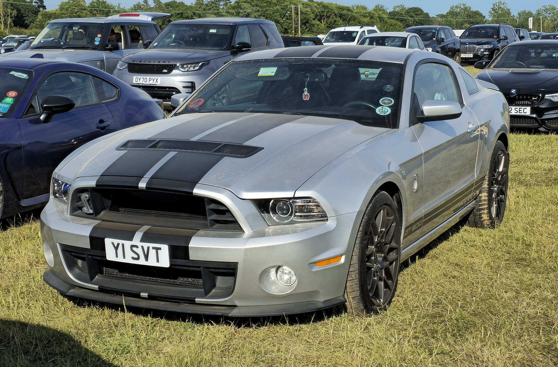 2013-2014 Ford Mustang Shelby GT500, exterior shot.