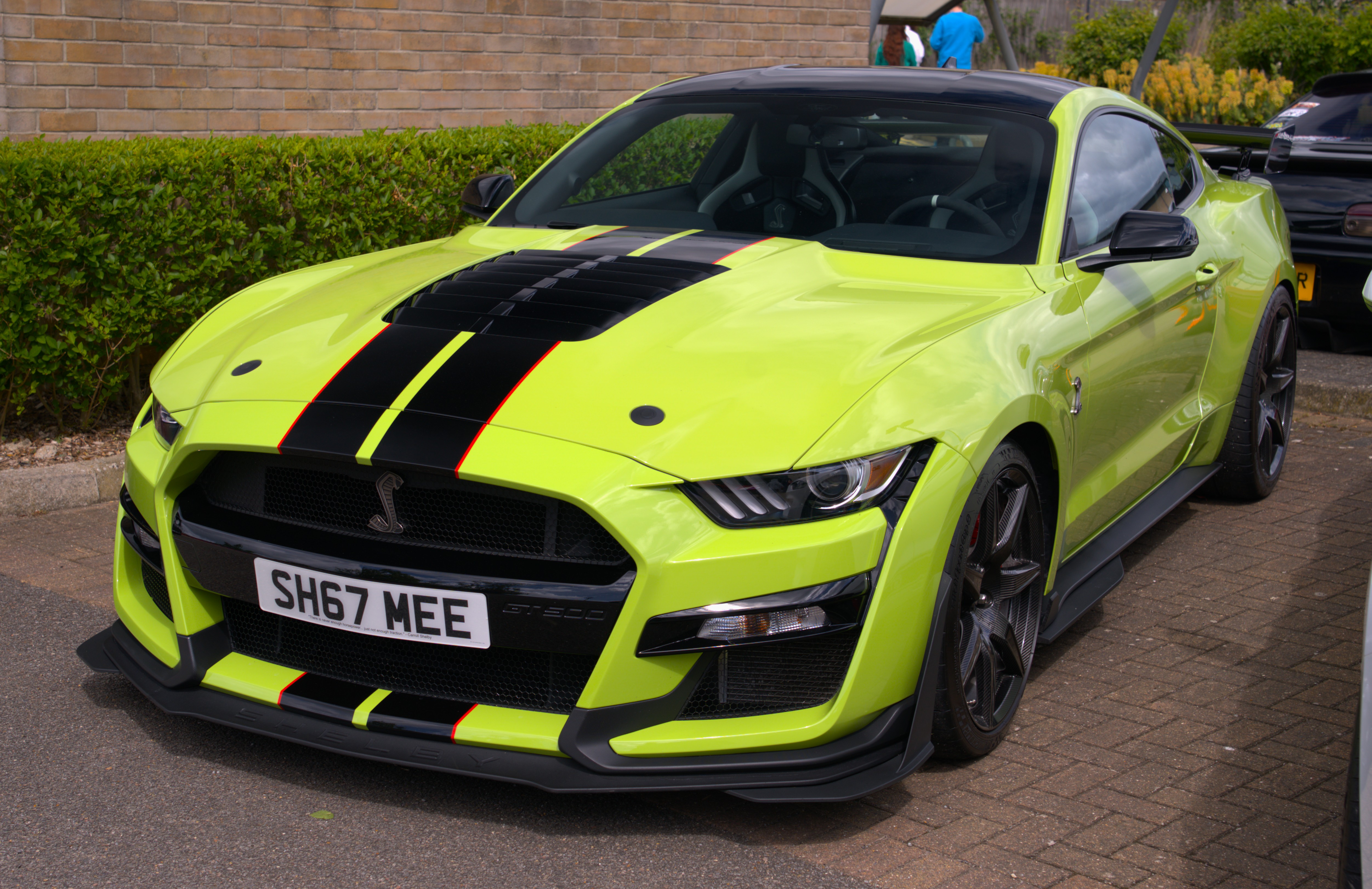2020 Ford Mustang Shelby GT500, additional angle.