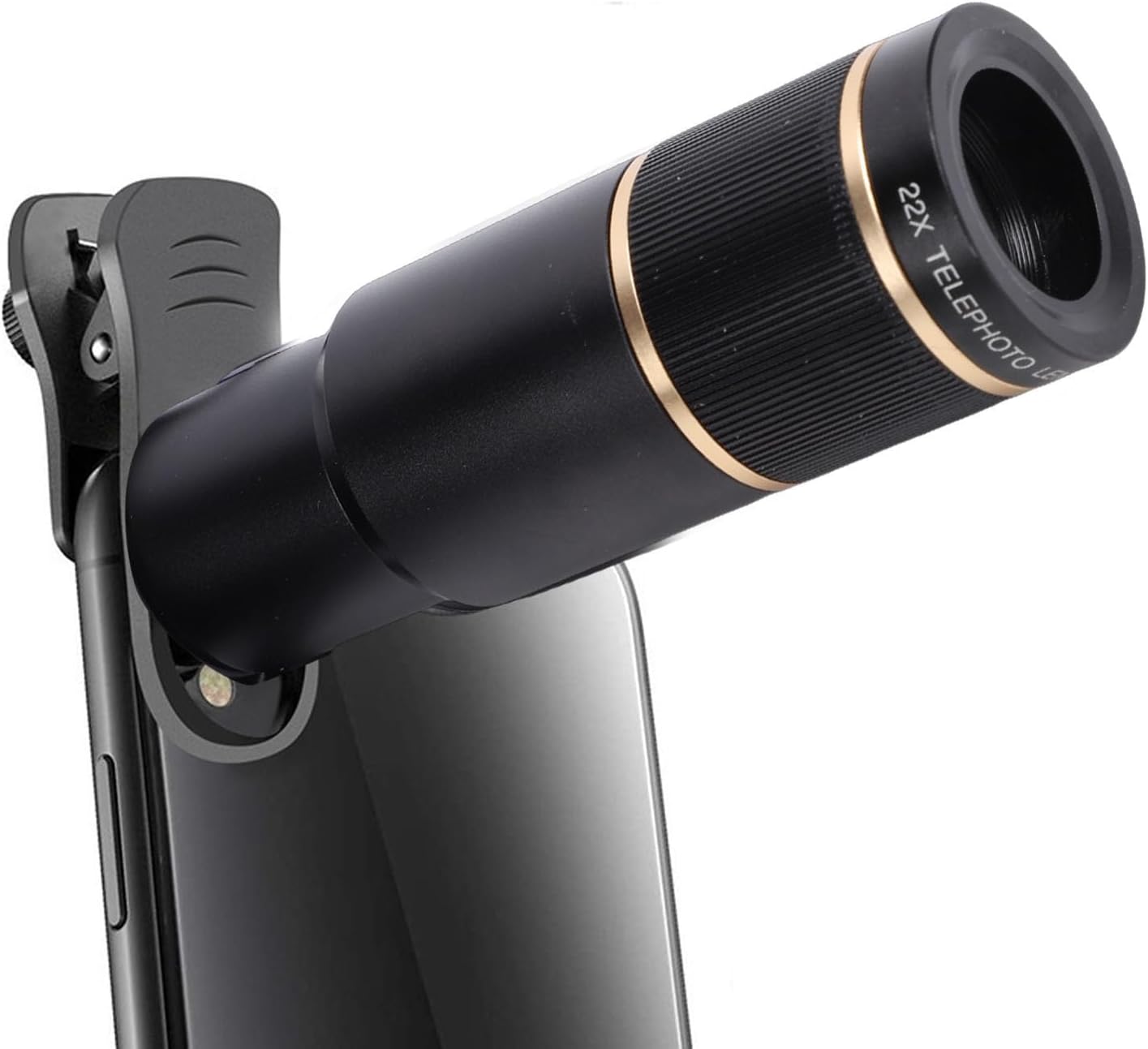 Dpofirs phone camera lens kit with 22X telephoto, wide angle, and macro fisheye lenses, tripod and case