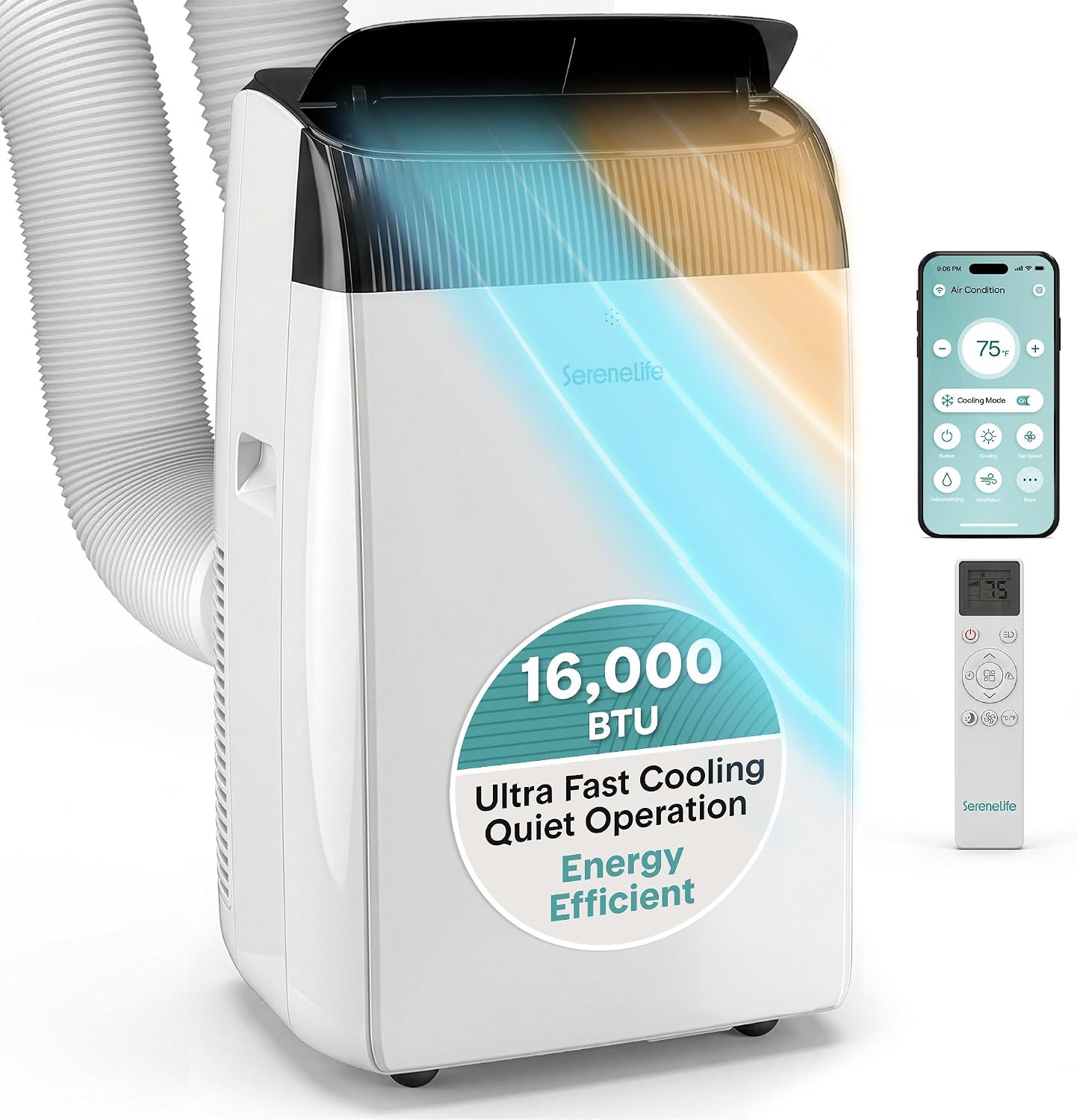 SereneLife inverter portable air conditioner and heater