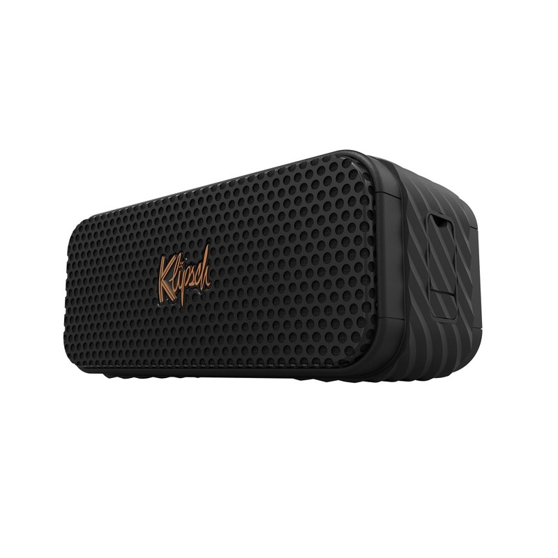 Klipsch Nashville Portable Bluetooth Speaker with a 2.25" full range drivers for 360 degree audio, IP67 dust and waterproof rating, 24 hours of playtime for a premium live concert experience