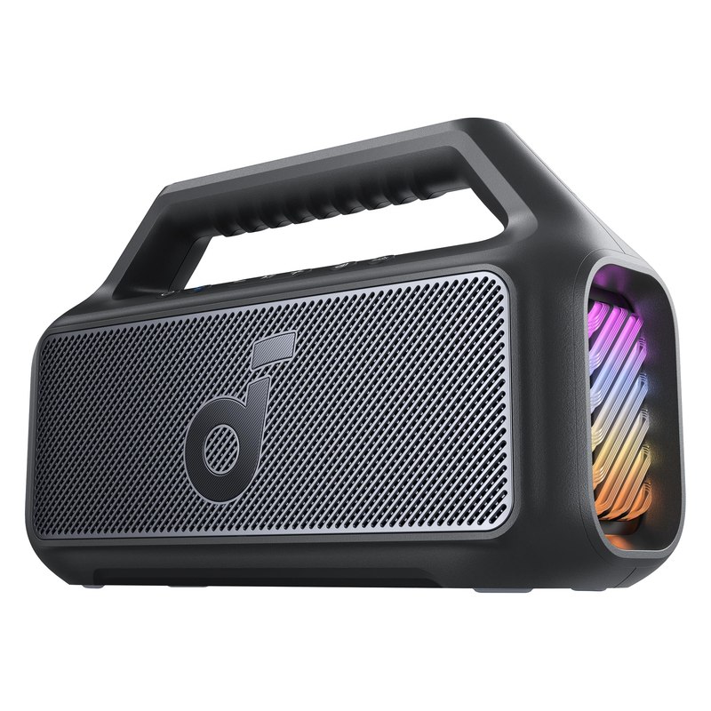 Soundcore Boom 2 by Anker, 80W Outdoor Bluetooth Speaker, 24H Playtime