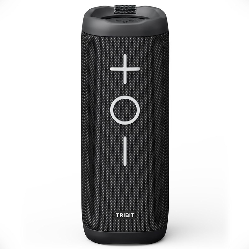 Tribit StormBox 2 Bluetooth Speaker, 34W, 360° Sound, 24H Playtime, Black