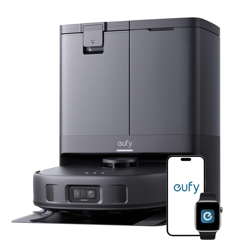 eufy X10 Pro Omni Robot Vacuum and Mop Combo,Dual Mops with 12 mm Auto-Lift