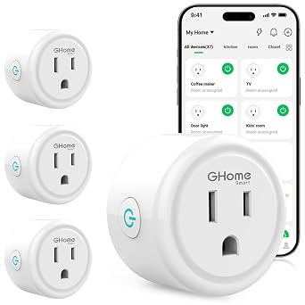GHome Smart WiFi plug with app timer control