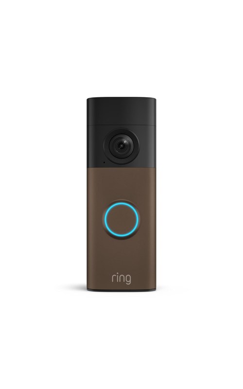 Ring Battery Doorbell 2K (newest model) Retinal 2K with wide-angle video, up to 6x Enhanced Zoom, Two-Way Talk, and Built-In Battery, Matte Mocha