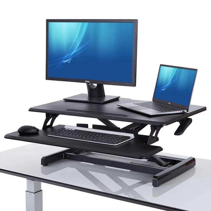 Un branded Seville Classics airLIFT PRO Pneumatic Desk Riser