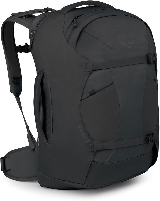 Osprey Farpoint 40L Men's Travel Backpack - Carry On Bag with Laptop Sleeve and Toiletry P