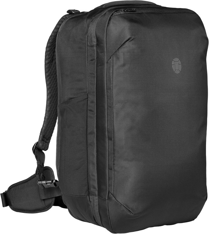 Tortuga 40L Travel Backpack Lite, Black - Large Carry-On Travel Bag | For Men and Women - Durable, Comfortable, Easy to Pack, Airline-Approved Bag with Laptop Compartment