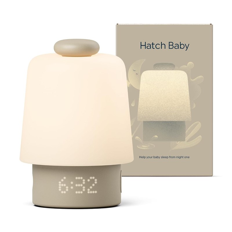 Hatch Baby Sound Machine & Night Light Routine Builder (Greige) | White noise machine, nig