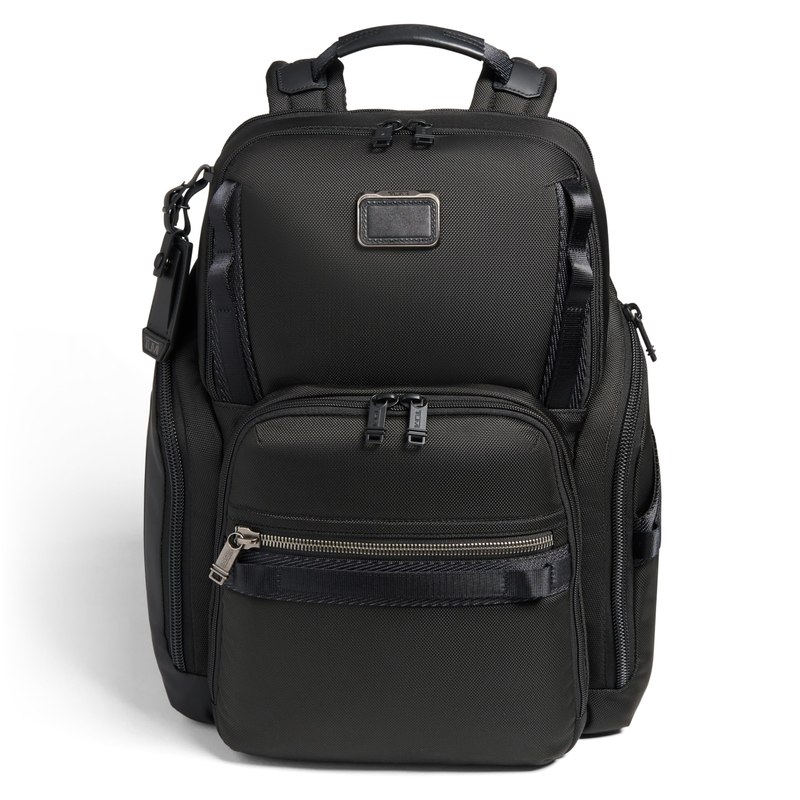 TUMI Alpha Bravo Search Backpack, 17.0" X 14.0" X 8.3", Black