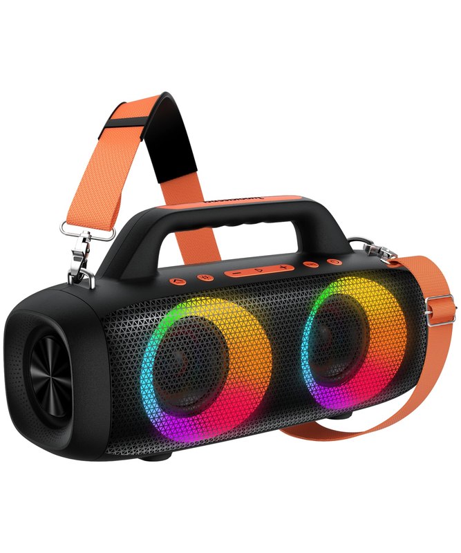 BassBloom Roar 1 Outdoor Bluetooth Speaker, IPX6 Waterproof,60W