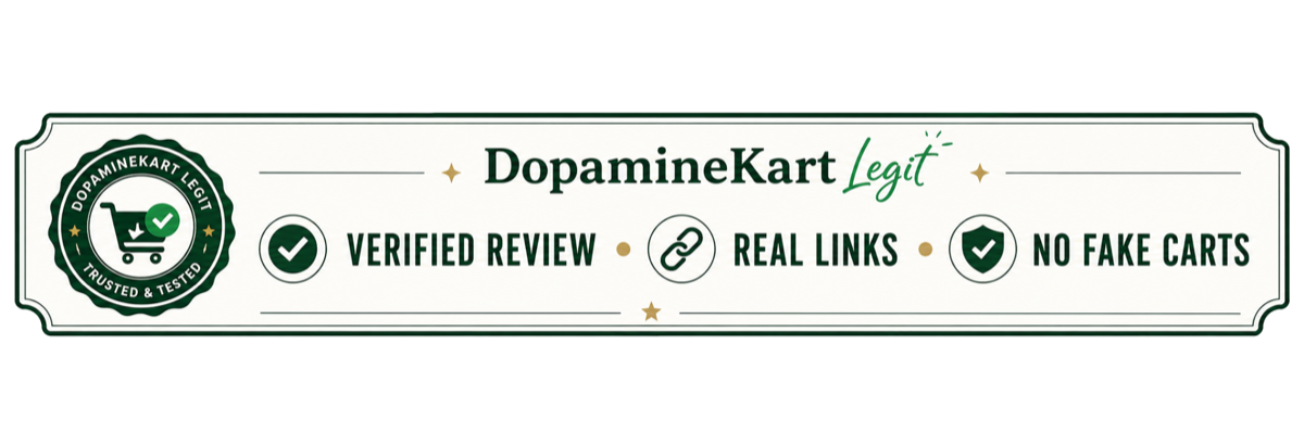 DopamineKart Legit — Verified Review · Real Links · No Fake Carts