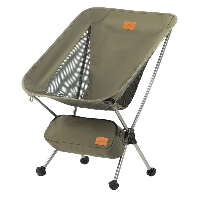 Naturehike YL08 Ultralight Camping Chair — Only 2.12 LBS, Anti-Sinking Feet