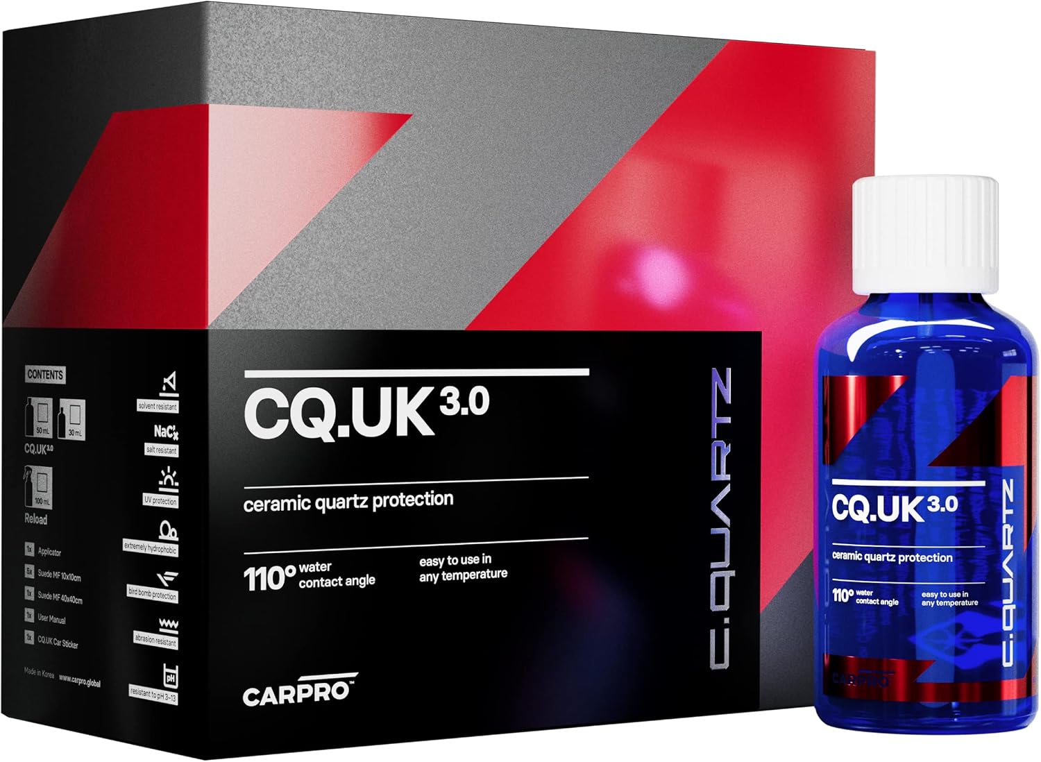 CarPro Cquartz UK 3.0 ceramic coating kit