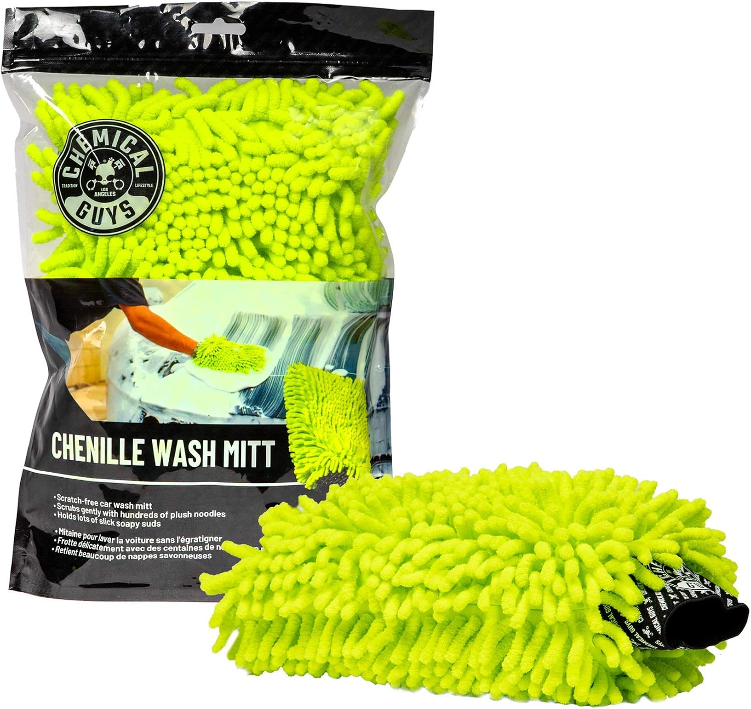 Chemical Guys chenille microfiber wash mitt