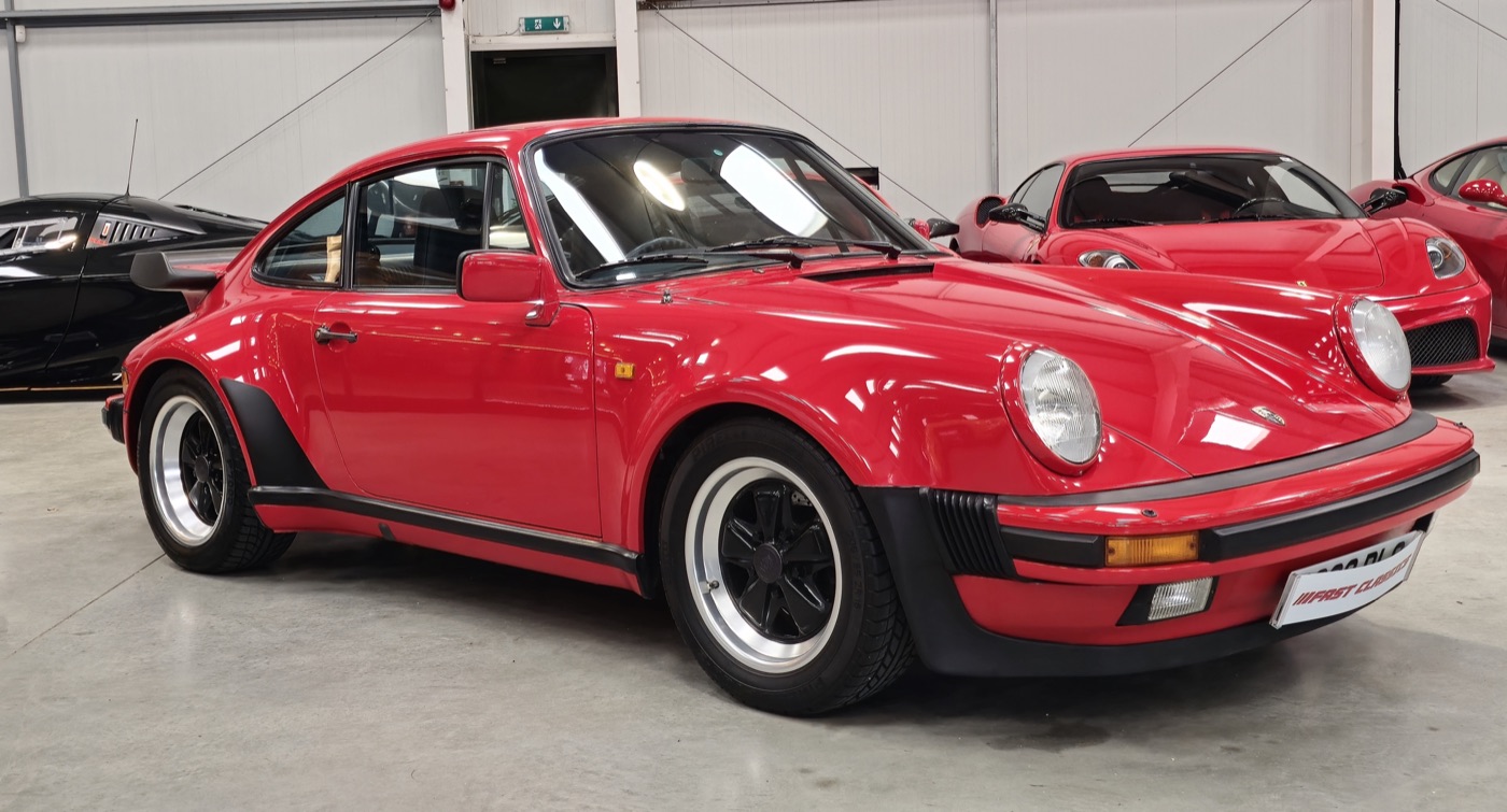 A Porsche 911 930 Turbo, real photograph.