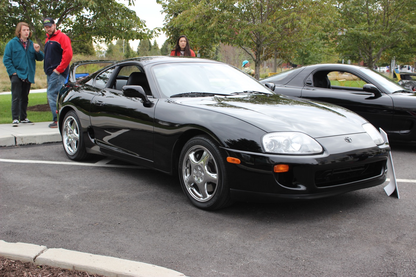 A Toyota Supra Turbo, real photograph.