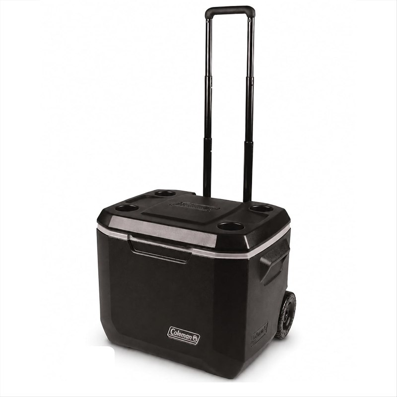 Coleman Xtreme Rolling Cooler with Wheels, Extra-Walled Insulation Keeps Ice up to 5 Days, Portable Wheeled Hard Chiller