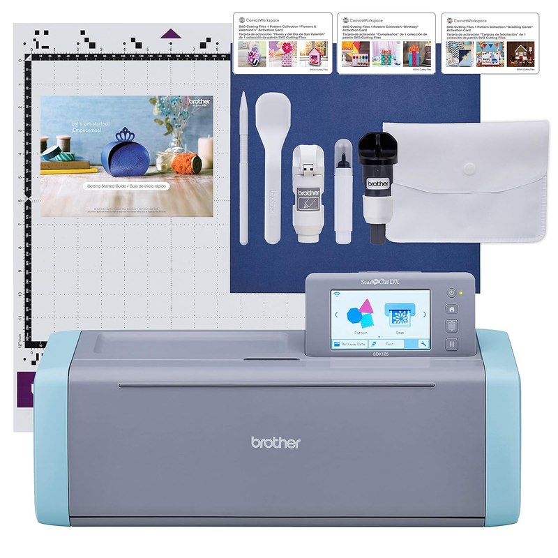Brother SDX125E ScanNCut Electronic Cutting Machine Scanner