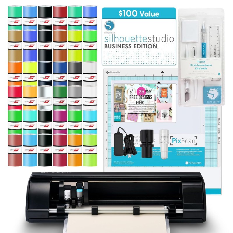 Silhouette America Cameo 5 Alpha (α) - Smart Cutting Machine for Print & Cut - Quiet Opera