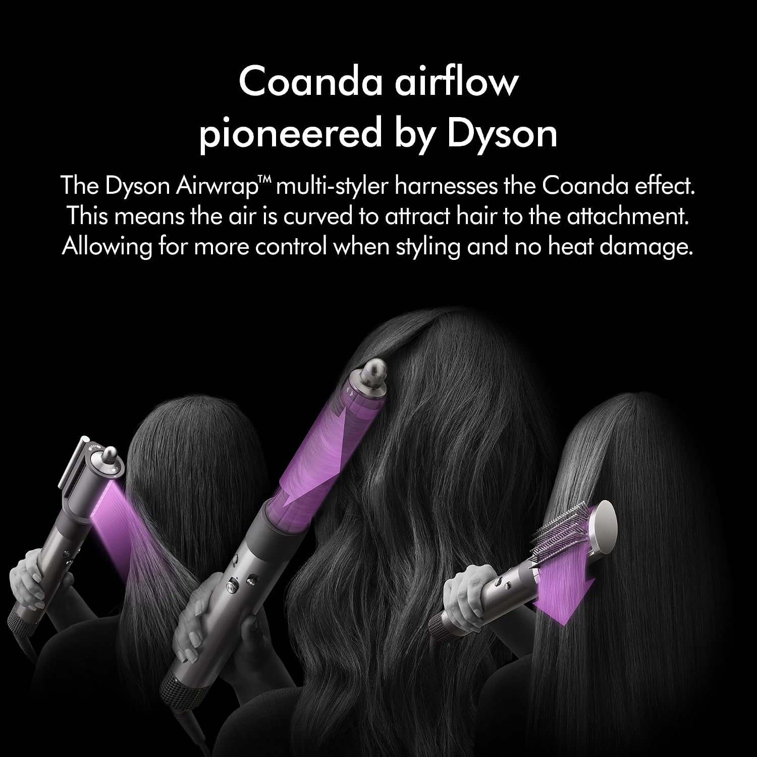 Airwrap handle and controls