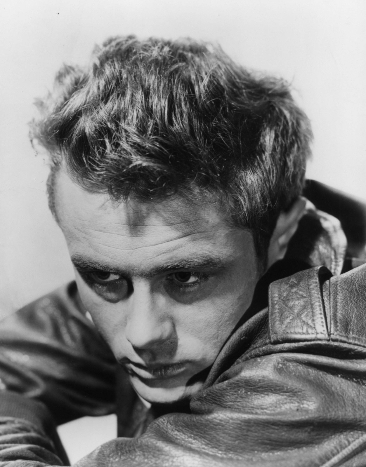 James Dean, studio publicity portrait, circa 1955