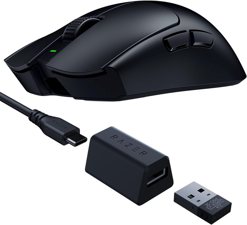 Razer Viper V3 Pro SE Wireless Gaming Mouse, 95 Hr Battery, 54g, Black | 35K DPI Optical Sensor, Gen3 Optical Switches, 8 Programmable Controls, 95 Hr Battery, 1000 Hz Polling Rate, for PC & Mac