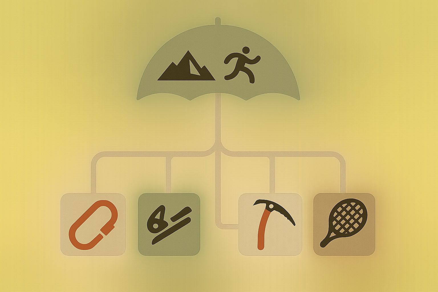 Diagram illustrating the corporate ownership structure connecting Arc'teryx and Salomon under a shared parent company.