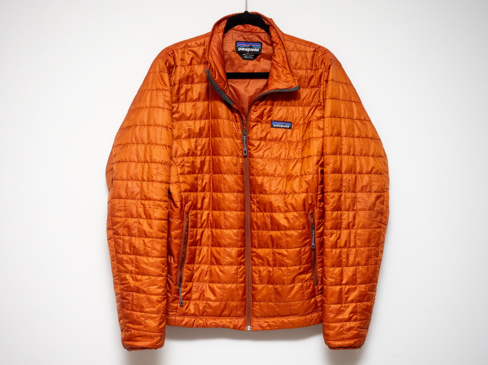 Patagonia Nano-Puff jacket, a real product photograph.