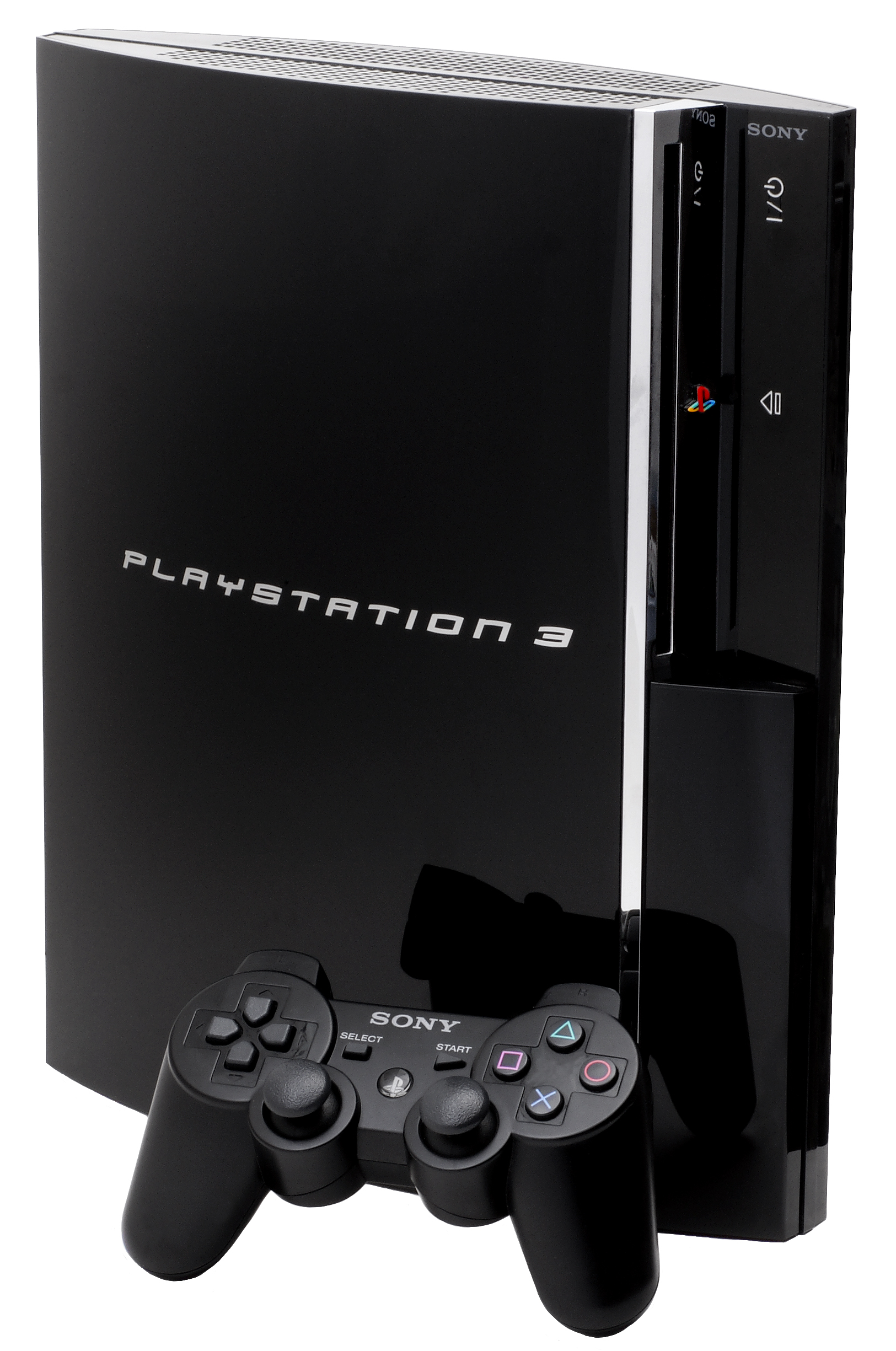 Sony PlayStation 3 console with DualShock 3 controller
