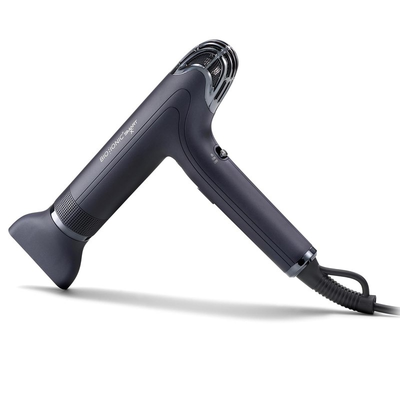 Bio Ionic SMART-X Hair Dryer with Diffuser, High-Efficiency Blow Dryer | Lightweight, Dries Hair Fast with 3 Heat & 3 Speed Settings, Gently Dries, Defines & Reduces Frizz, Self-Cleaning Function
